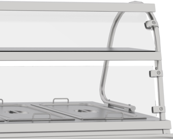 Комплект экранов 2 полки (1500 мм) Abat 21000002686